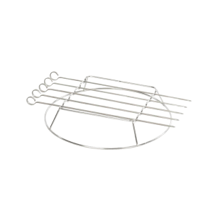 Grill skewer set - 41 cm - stainless steel